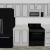 Galley Kitchen 10×10 White Shaker - Image 2